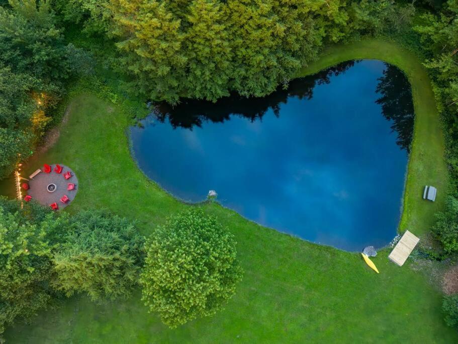 Mountain Blue Vista - Luxury Retreat Near Ski Resorts With Pond, Firepit And Hot Tub Windham Εξωτερικό φωτογραφία