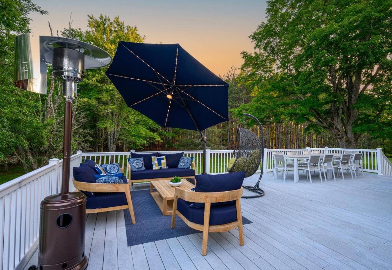 Mountain Blue Vista - Luxury Retreat Near Ski Resorts With Pond, Firepit And Hot Tub Windham Εξωτερικό φωτογραφία