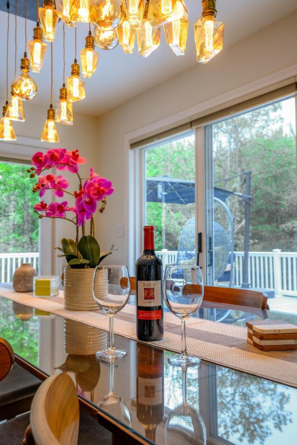Mountain Blue Vista - Luxury Retreat Near Ski Resorts With Pond, Firepit And Hot Tub Windham Εξωτερικό φωτογραφία