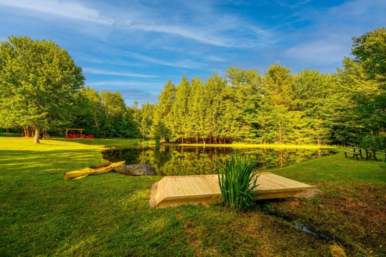 Mountain Blue Vista - Luxury Retreat Near Ski Resorts With Pond, Firepit And Hot Tub Windham Εξωτερικό φωτογραφία